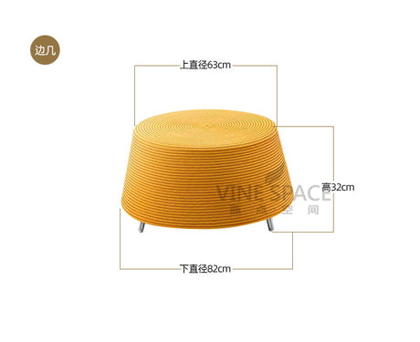 RATTAN SPACE Isolde Light Luxury Balcony Chair from RATTAN SPACE