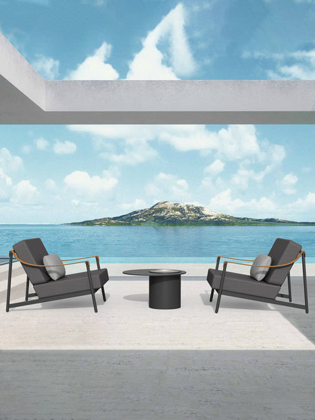 DIME GARDEN Isolde Deluxe Rainproof Rattan Outdoor Lounge Set from DIME GARDEN