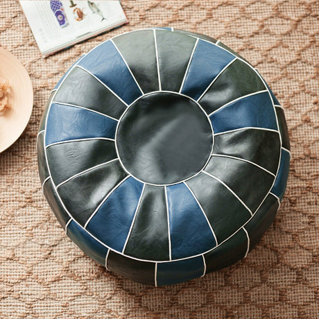 YOULI Jasper Comfortable Nordic Leather Cushion Stool from YOULI