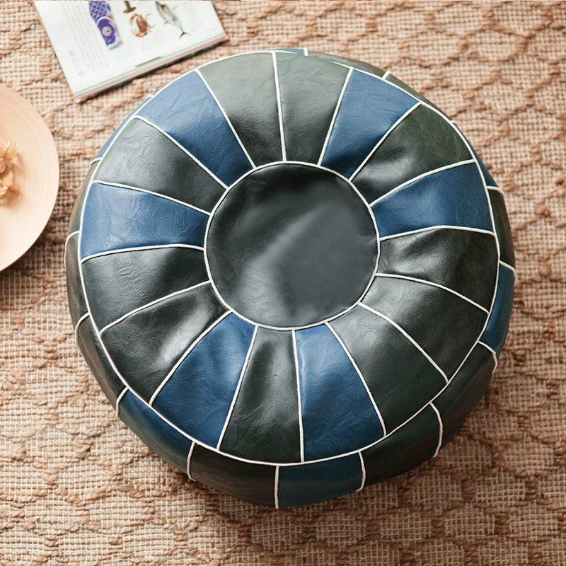 YOULI Jasper Comfortable Nordic Leather Cushion Stool from YOULI