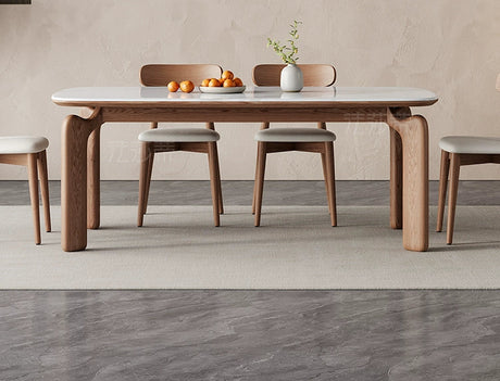 FASATI Leonardo Chic Minimalist Wood Dining Set from FASATI