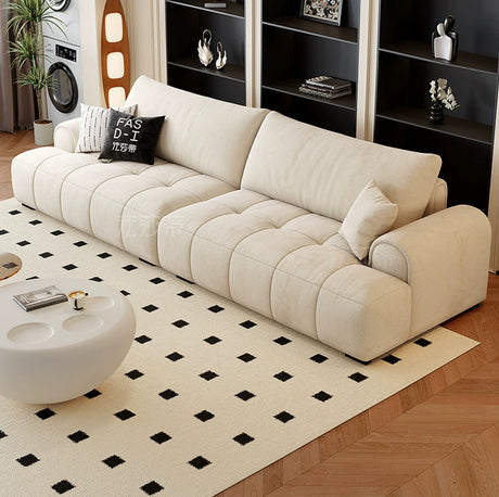 FASATI Emmeline Cream Cotton Sofa Scandinavian Style from FASATI