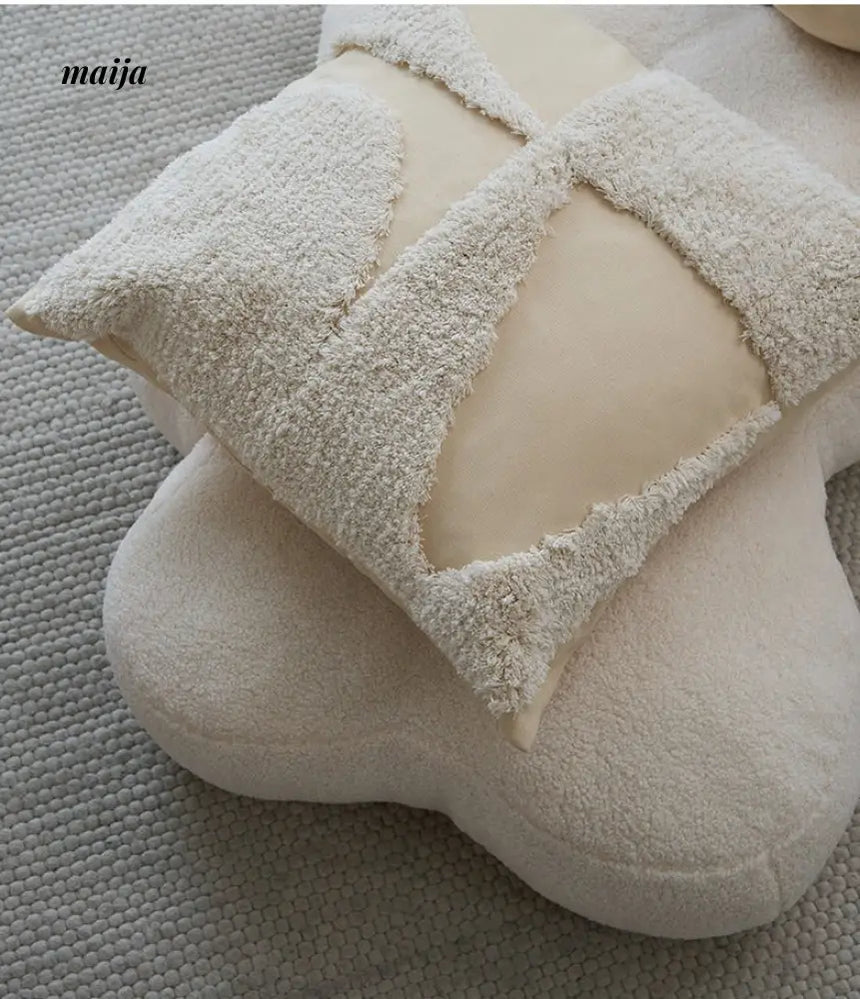 Square Tufted Sofa Cushions from momo's talk