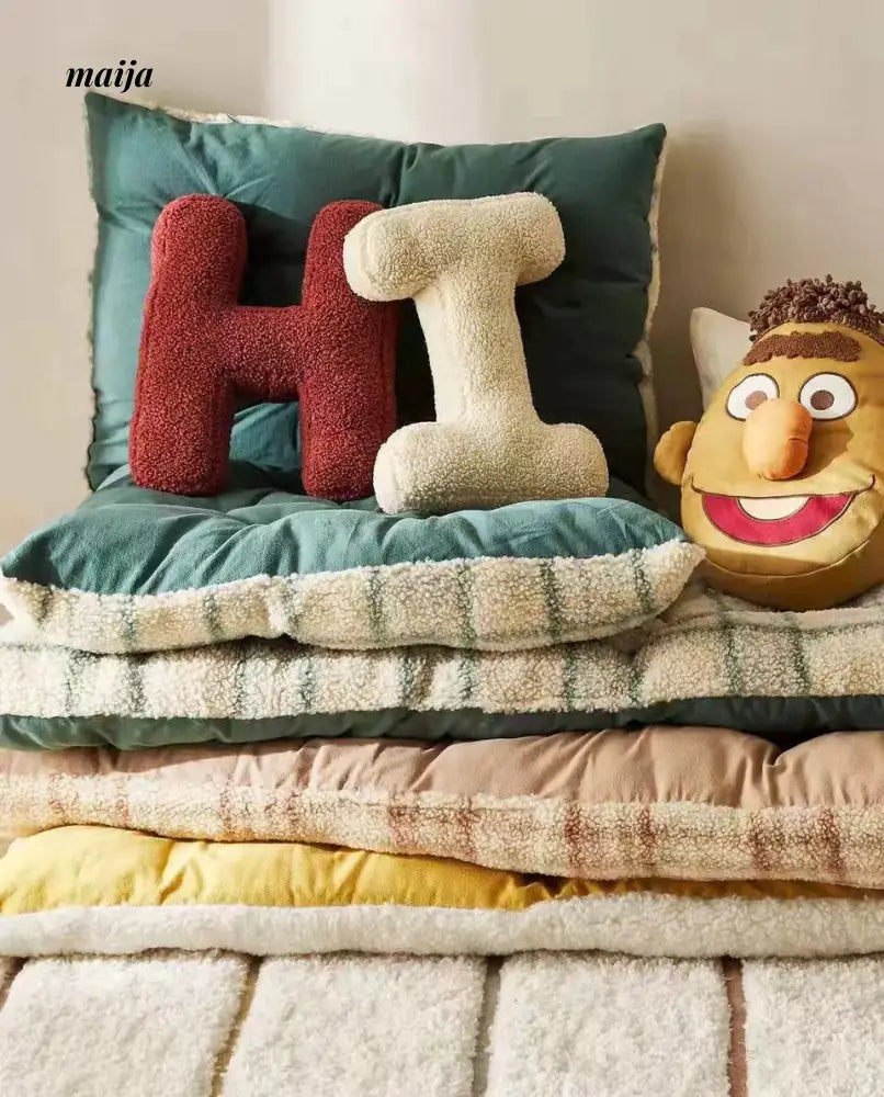 Alphabet Cushions from maija