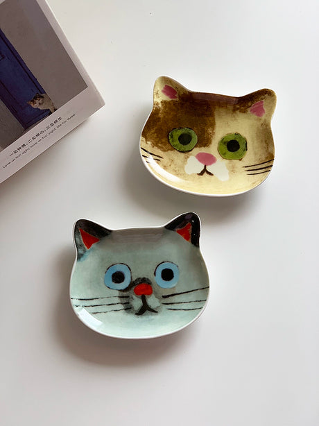 YASUKI Felicity Adorable Ceramic Cat Dish from YASUKI