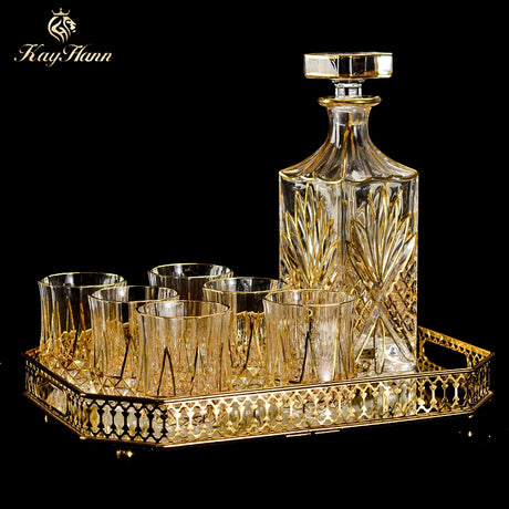 Spar Diamond Wine Glasses from JINSHAN