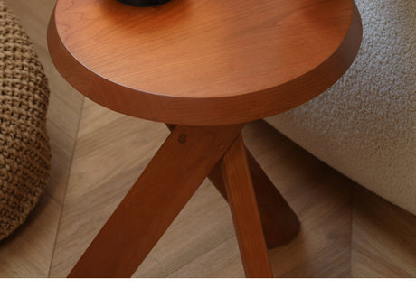HANKE Zephyra Sleek Natural Wood Minimalistic Coffee Table from HANKE