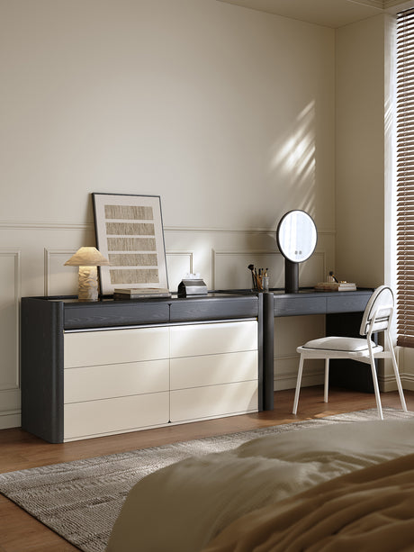 QUANMU Santiago Minimalist Elegant Dressing Table from QUANMU