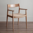 QUANMU Haruki Elegant Oak Dining Set from QUANMU