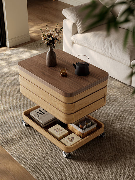 QUANMU Haruki Elegant Multifunctional Side Table from QUANMU