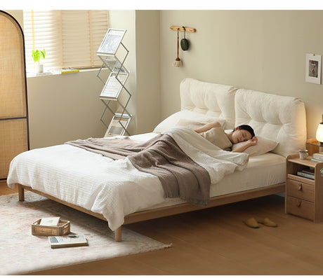 HANKE Elowen Luxurious Solid Wood Cloud Bed from HANKE