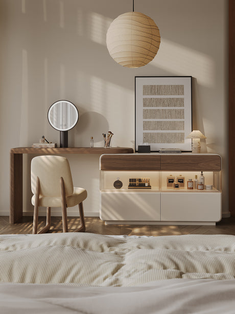QUANMU Santiago Elegant Minimalist Chest of Drawers from QUANMU