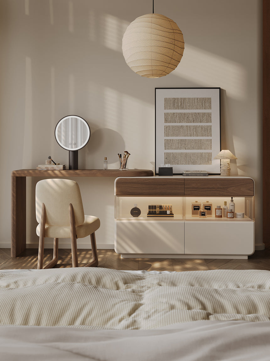 QUANMU Santiago Elegant Minimalist Chest of Drawers from QUANMU