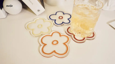Flower Acrylic Coaster from maija