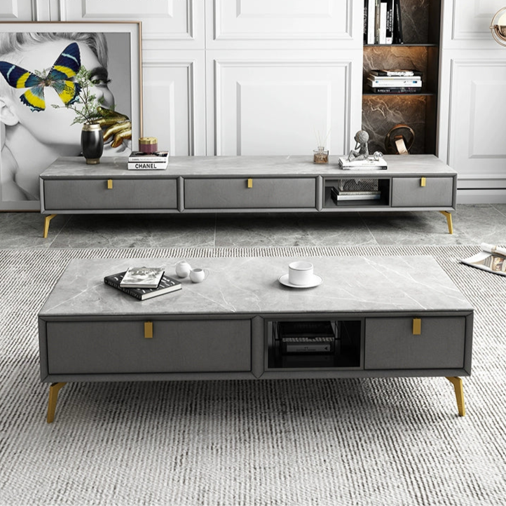 FASATI Jasper Chic Minimalist Television Cabinet Combo from FASATI