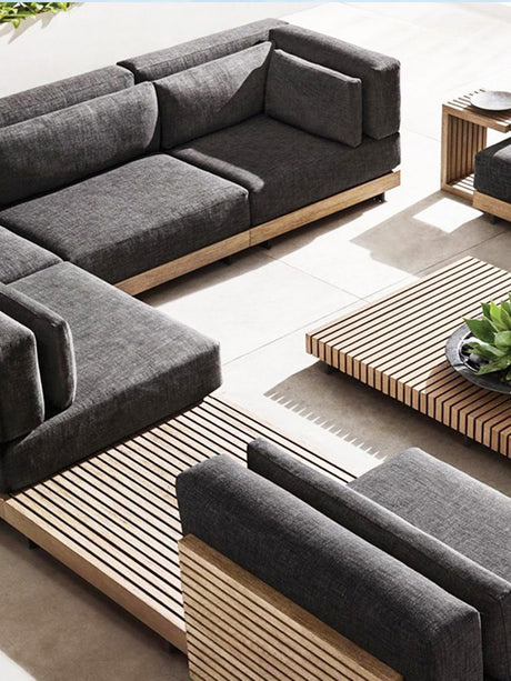 RATTAN SPACE Isadora Scandinavian Natural Wood Coffee Table from RATTAN SPACE