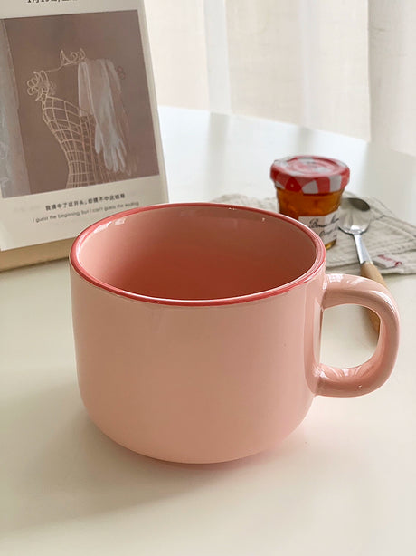 YASUKI Arabella Fuchsia Capacious Ceramic Coffee Mug 300ml from YASUKI