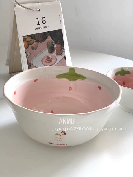 YASUKI Seraphina Hand-Painted Cute Ceramic Tableware from YASUKI