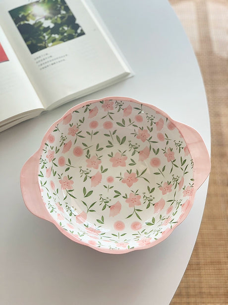 YASUKI Elowen Elegant Floral Design Bowl Set from YASUKI