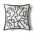YOULI Jasper Luxe White Line Pillow Set from YOULI