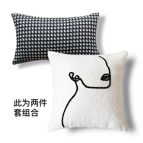 YOULI Oliver Abstract Art Soft Pillow Sleeve from YOULI