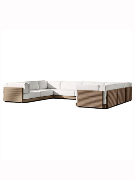 RATTAN SPACE Isadora Scandinavian Natural Wood Coffee Table from RATTAN SPACE