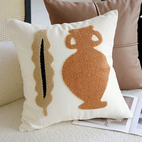 YOULI Beatrix Luxurious Creamy Velvet Pillow from YOULI