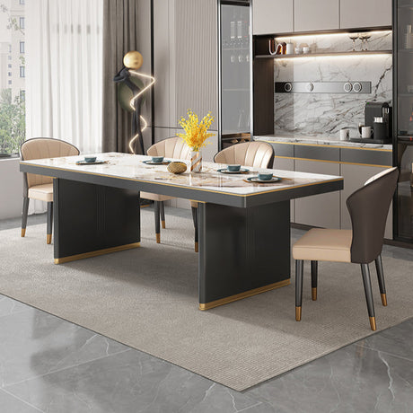 QUANMU Santiago Luminescent Rectangular Luxury Table from QUANMU