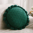 YOULI Finnian Handmade Knitted Round Pillow from YOULI