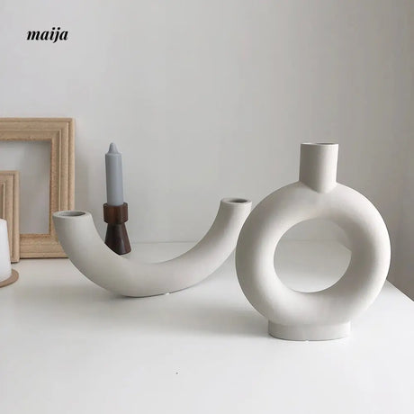 Matte Ring Vase from maija
