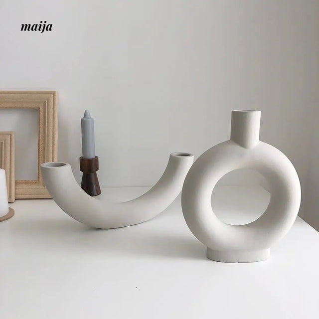 Matte Ring Vase from maija