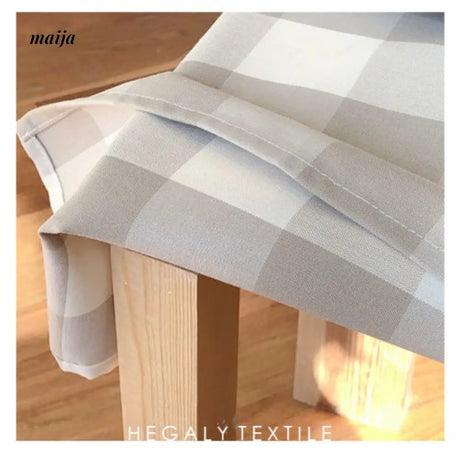 Latte Cotton Linen Tablecloth from Hegaly Textile