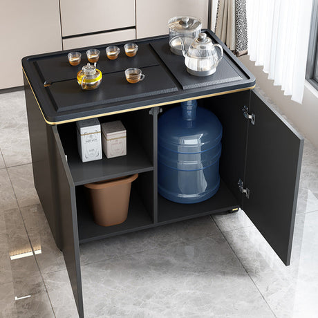 QUANMU Isadora Elegant Modern Balcony Tea Cart from QUANMU