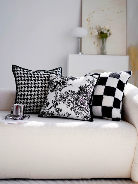 YOULI Theodore Elegant Black Pillowcase Sofa Set from YOULI