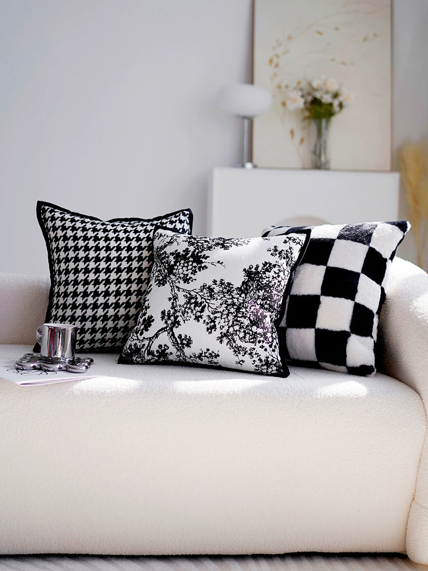 YOULI Theodore Elegant Black Pillowcase Sofa Set from YOULI