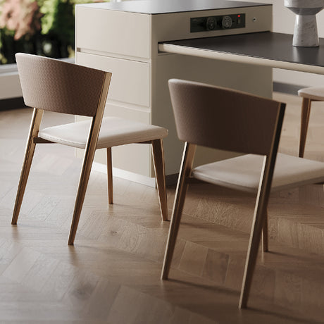 QUANMU Elowen Elegant Retro Backrest Chair from QUANMU