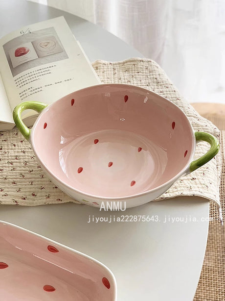 YASUKI Seraphina Hand-Painted Cute Ceramic Tableware from YASUKI
