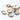 OKADA YAKI Hand-Painted Gold & Silver Set from OKADA YAKI