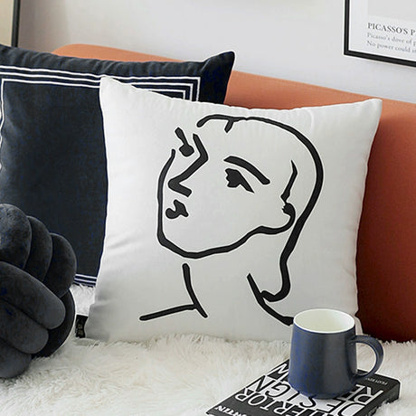 YOULI Genevieve Chic Woven Pillow – French & American Style from YOULI