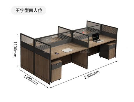 MUTINI Aurelia Chic Modern Desk & Chair Set from MUTINI