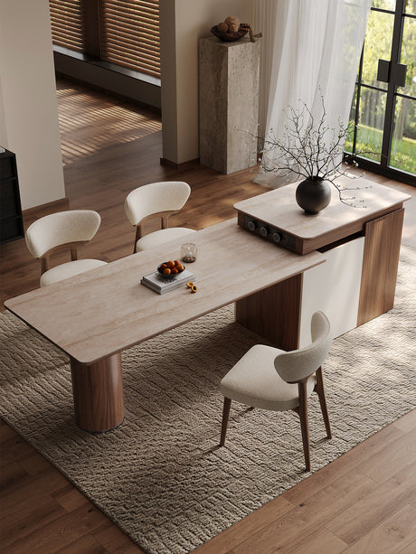 QUANMU Matheus Elegant Retractable Luxury Table from QUANMU
