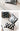 YOULI Laurent Chic Black Woven Pillow Sofa from YOULI