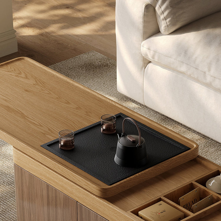 QUANMU Isamu Elegant Rotatable Teacart from QUANMU