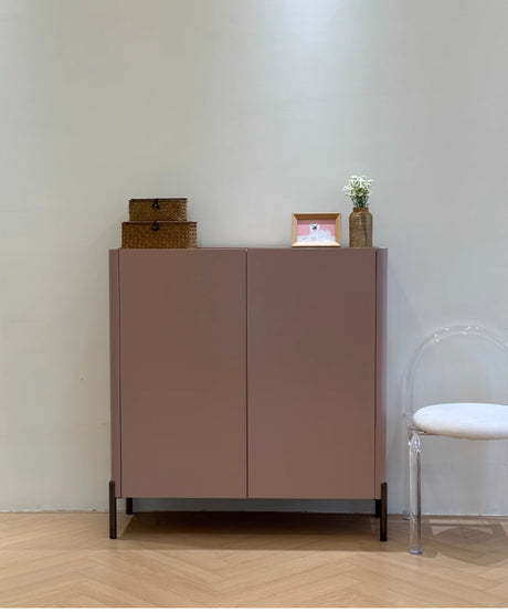 KOCU HOME LORETO Solid Wood Double Door Minimalist Shoecabinet from KOCU HOME
