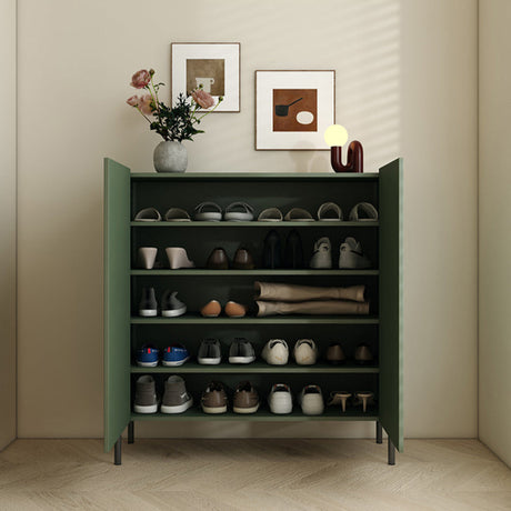 KOCU HOME LORETO Solid Wood Double Door Minimalist Shoecabinet from KOCU HOME