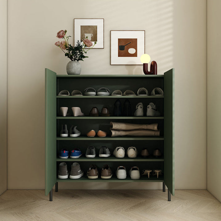 KOCU HOME LORETO Solid Wood Double Door Minimalist Shoecabinet from KOCU HOME