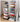 BFH Eloise Sleek Minimalist Stainless Steel Bookshelf from BFH