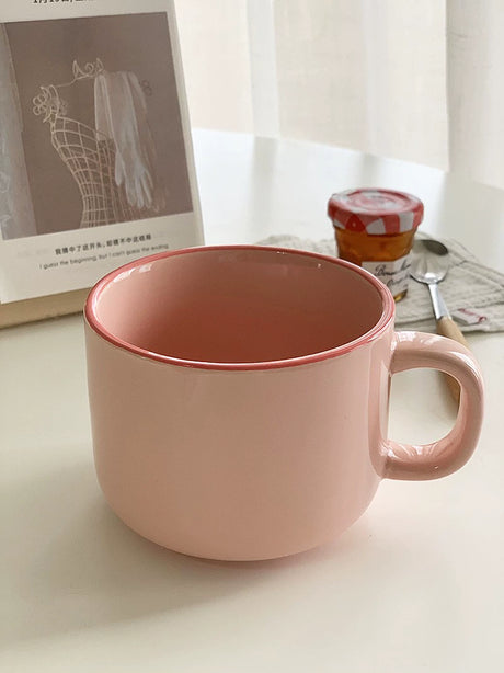 YASUKI Arabella Fuchsia Capacious Ceramic Coffee Mug 300ml from YASUKI