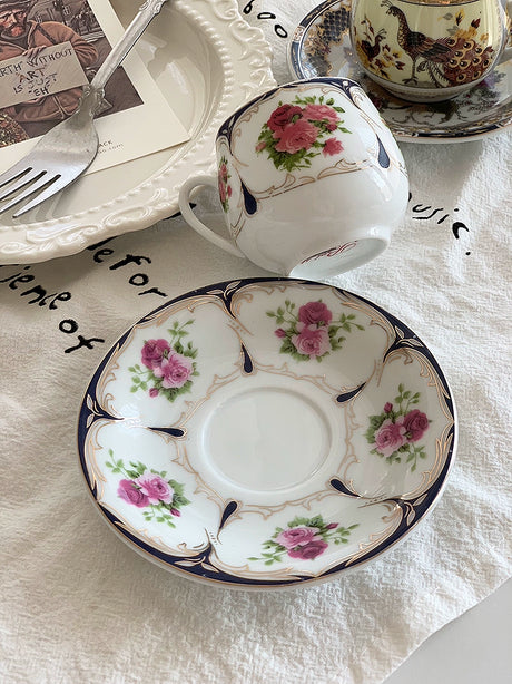 YASUKI Jonathan Vintage Chic Ceramic Tea Cup from YASUKI