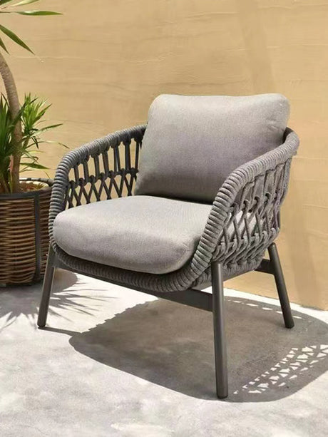 RATTAN SPACE Araceli Premium Waterproof High Chair Coffee Table with Sun Protection from RATTAN SPACE